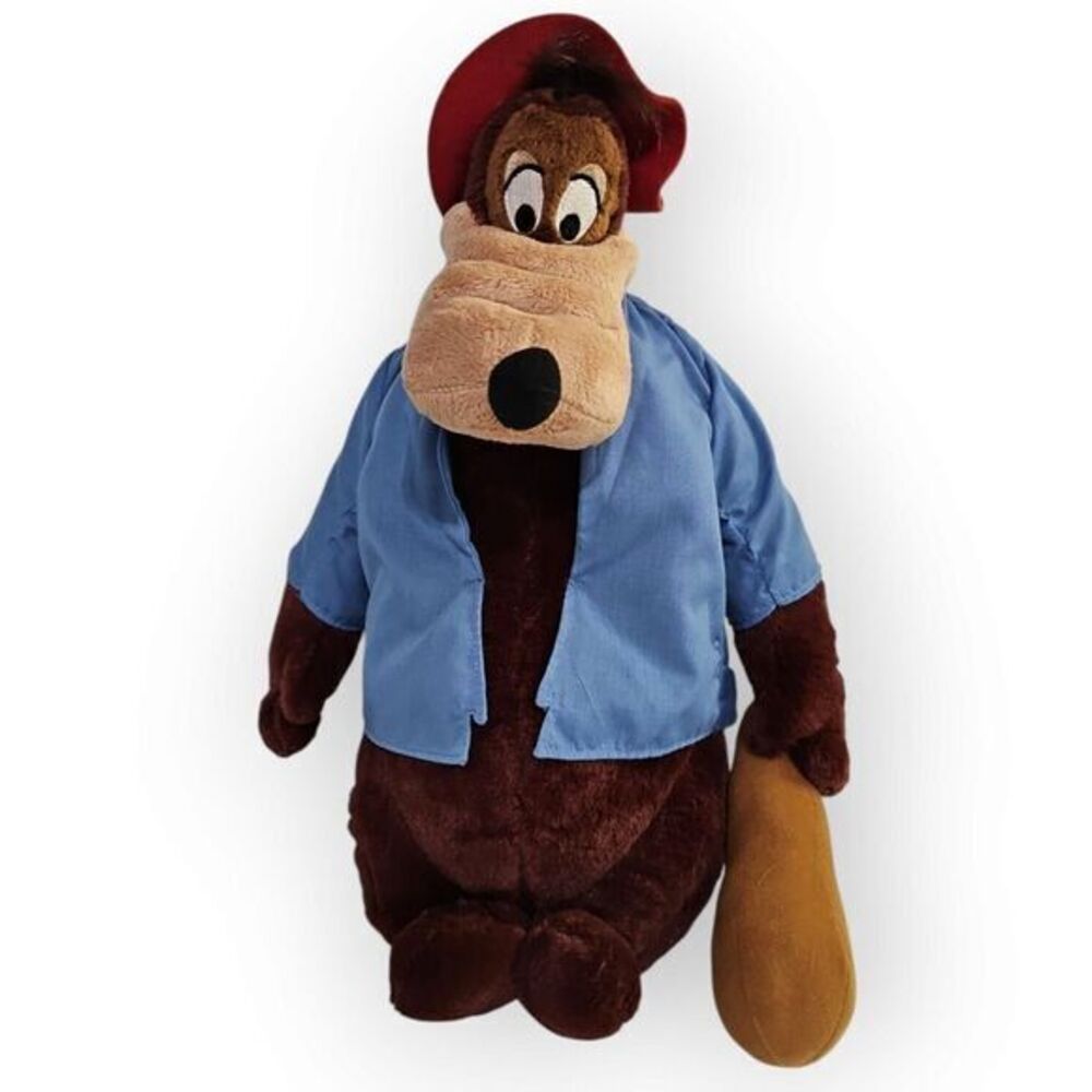 RARE Disney Parks Splash Mountain Mountain Brer Bear Plush DISCONTINUED